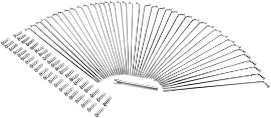 Chrome and Stainless Steel Spoke Set