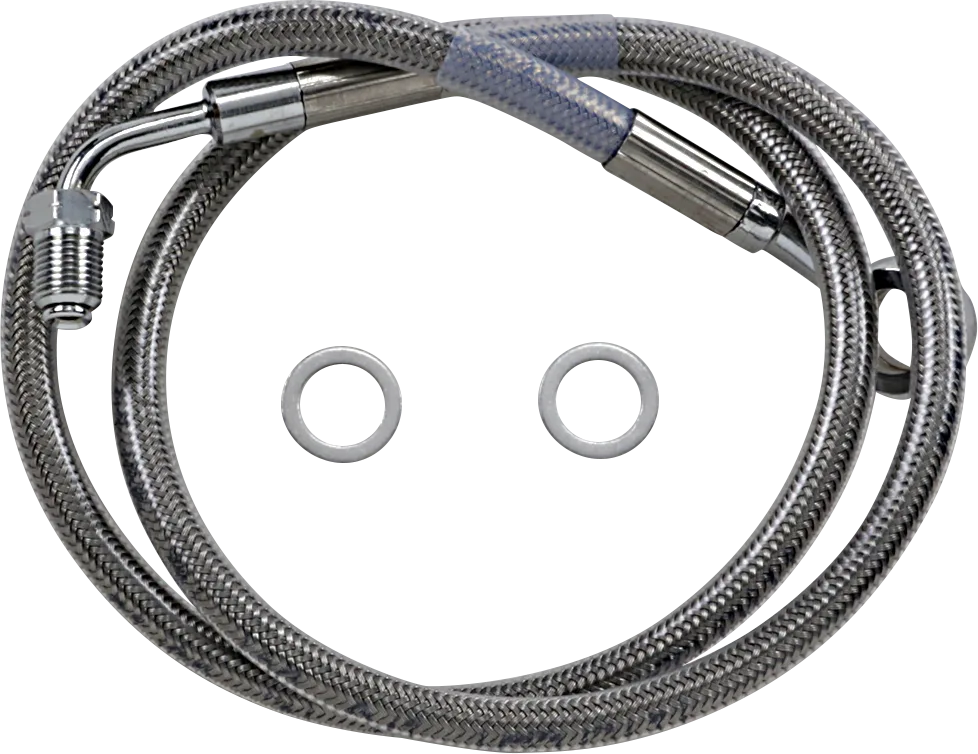 Extended Length Stainless Steel Brake Line