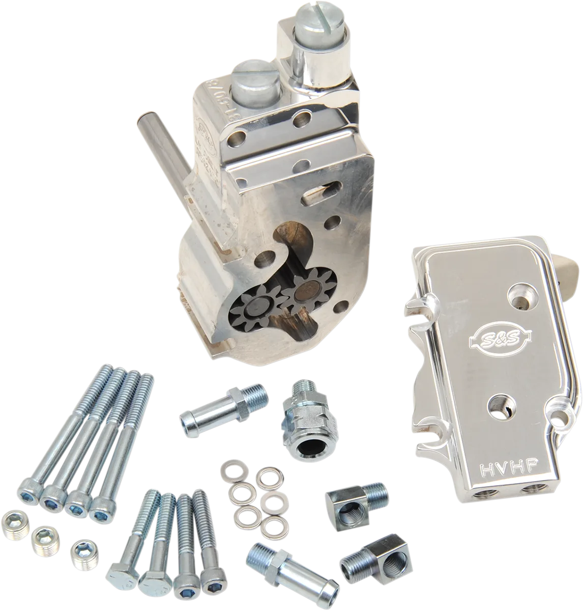 High Volume/High Pressure (HVHP) Polished Billet Oil Pump