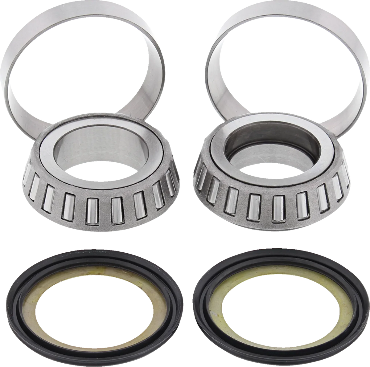 Steering Stem Tapered Roller Bearings and Seals Kit