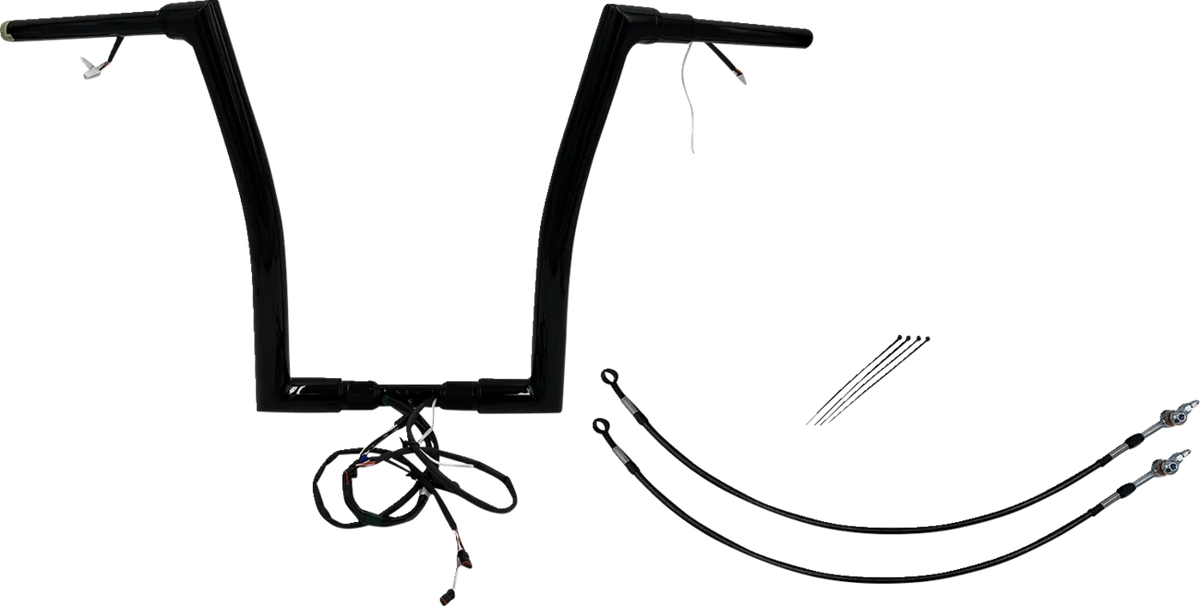 EZ Install Wired 1-1/2" Flat Top Handlebar Kit
