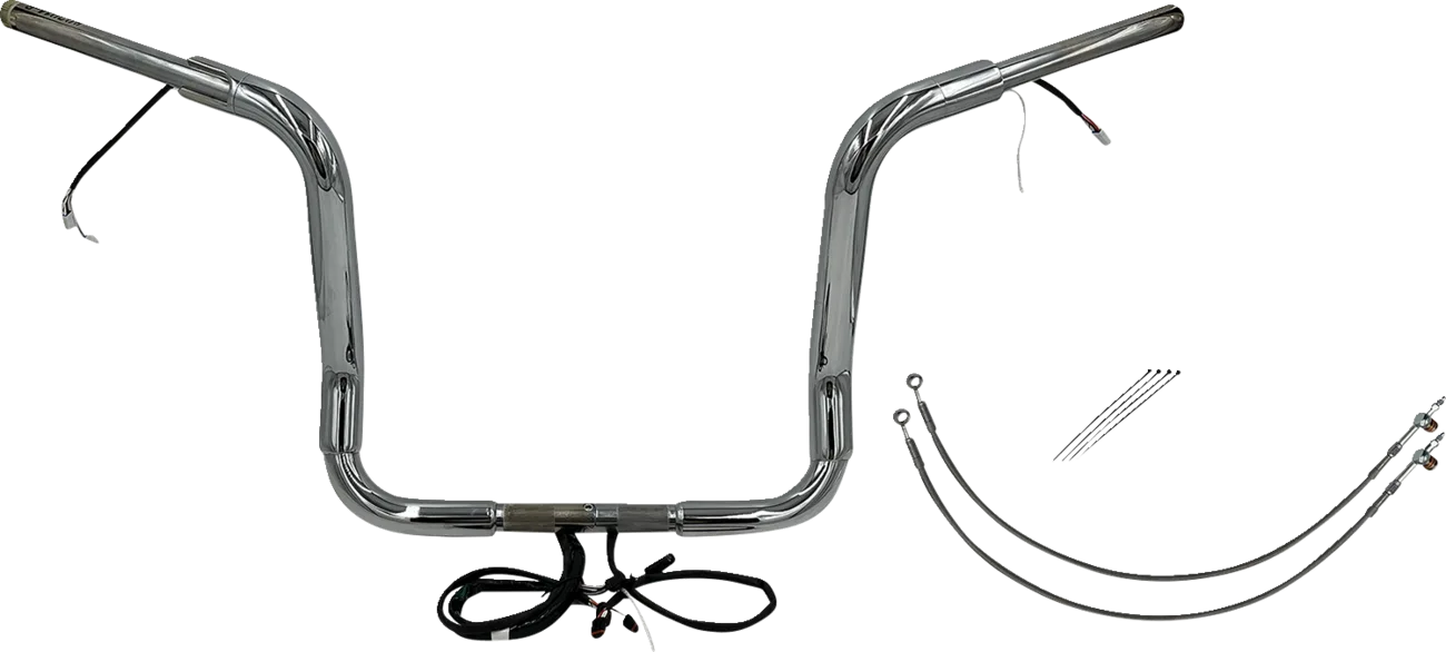 EZ Install Wired 1-1/2" Round Top Handlebar Kit