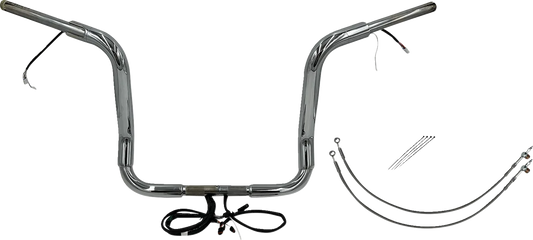 EZ Install Wired 1-1/2" Round Top Handlebar Kit