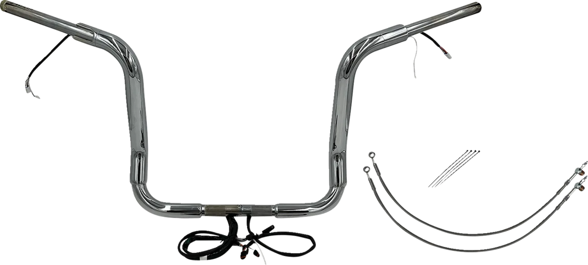 EZ Install Wired 1-1/2" Round Top Handlebar Kit