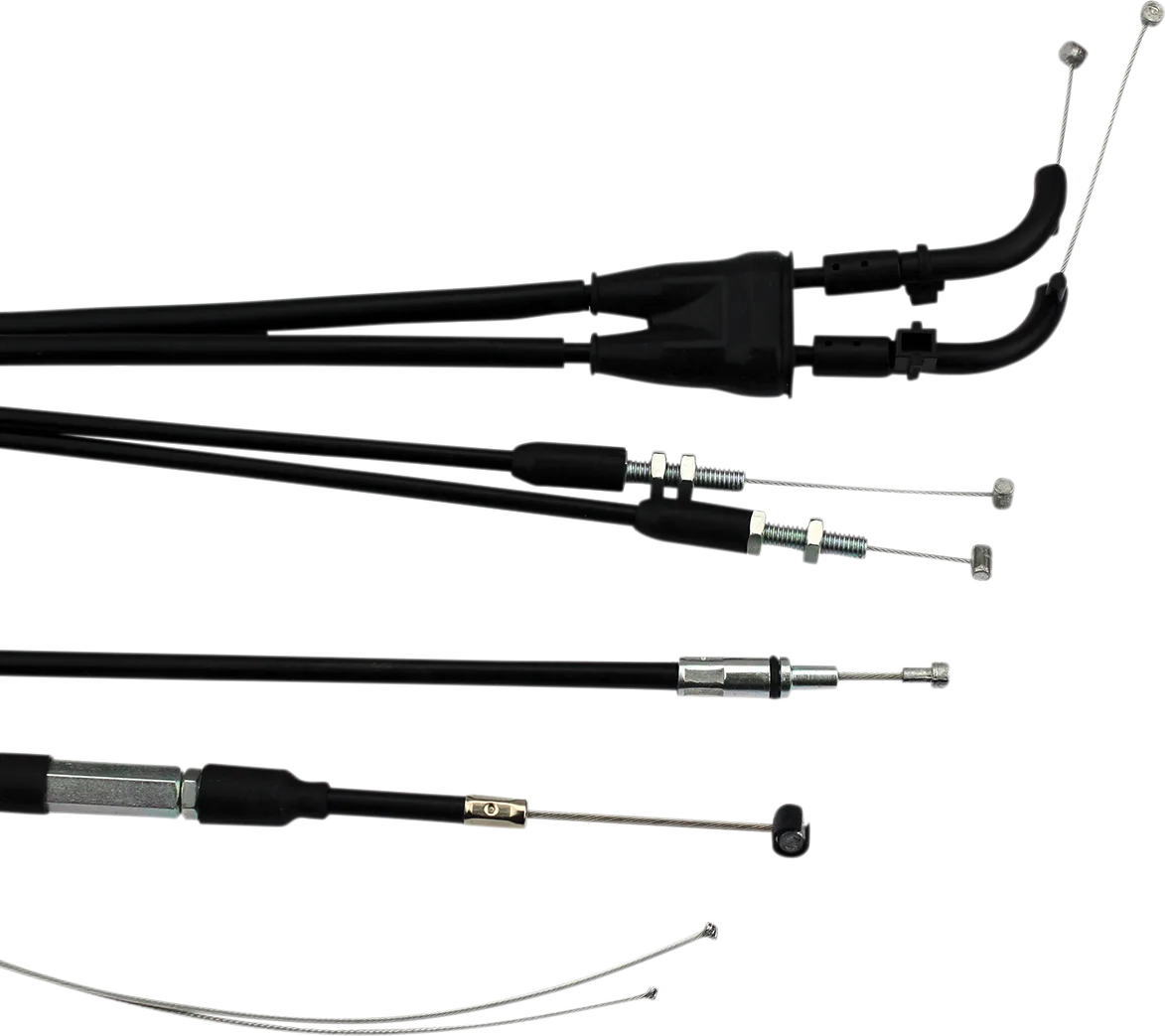 Black Vinyl Throttle Cable