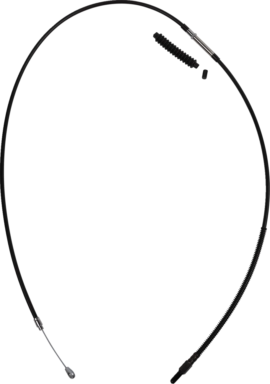 High-Efficiency Black Vinyl Clutch Cable