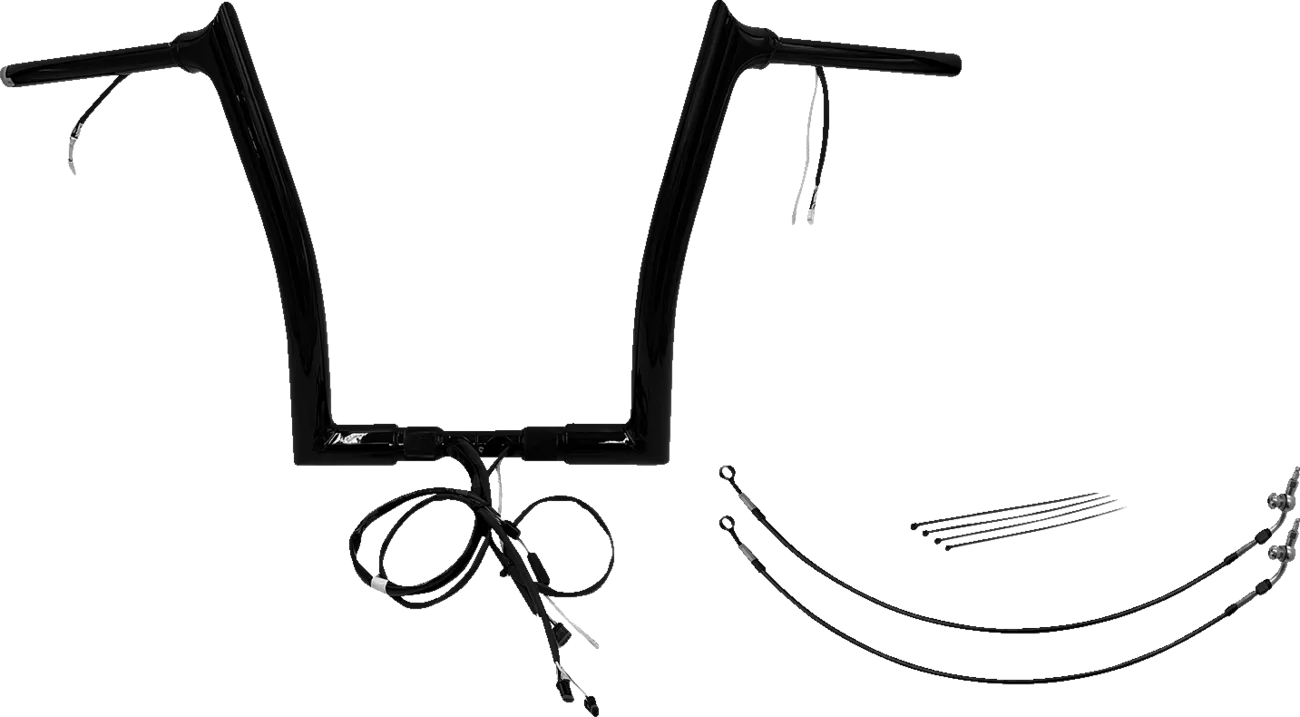 EZ Install Wired 1-1/2" Pointed Top Handlebar Kit