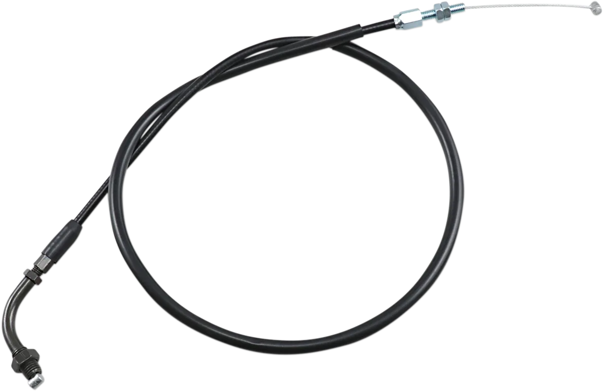 Black Vinyl Throttle Cable