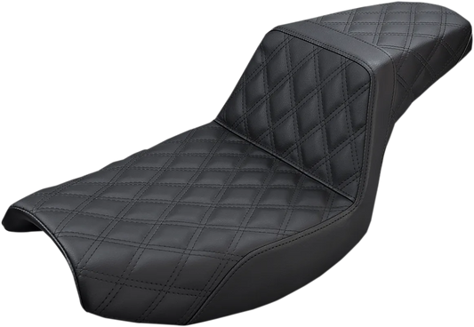 Step-Up Seat — Full Lattice Stitch