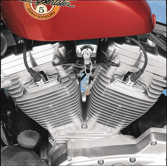 Chrome Head Bolt/Spark Plug Cover — Bolt Cover