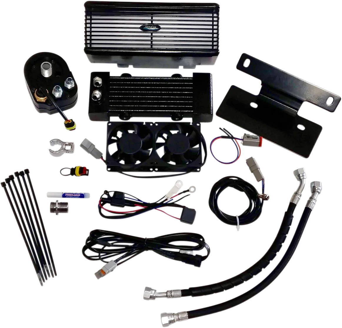 3.0 Below Regulator Mount Oil Cooler with Fan Kit