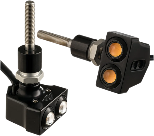 Rat Eye LED Mirror Mount Turn Signals — Dual