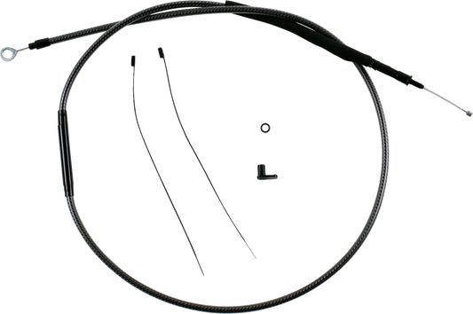 Redesigned Polished KARBONFIBR Clutch Cable