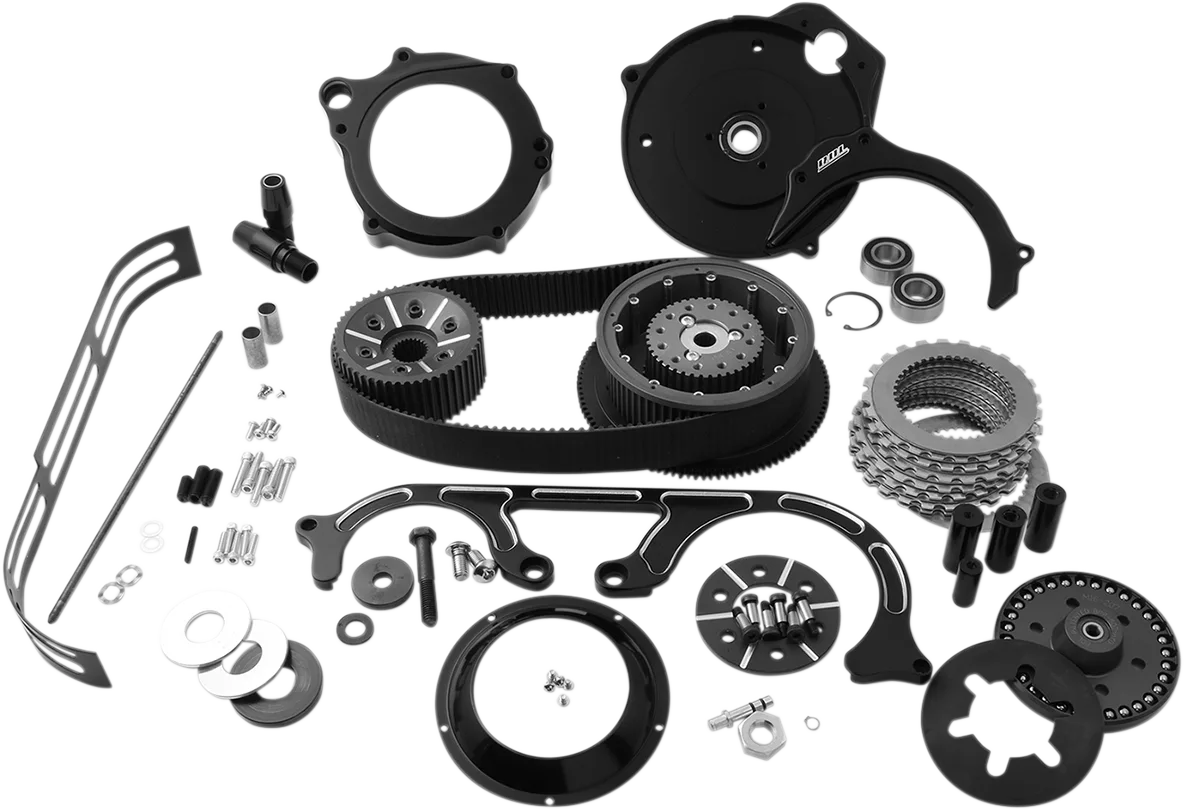2" Open Belt Drive Kit with 2-Piece Motor Plate