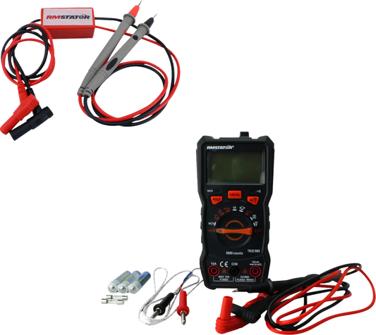 Digital Multimeter and Voltage Peak Reading DVA Adapter Kit