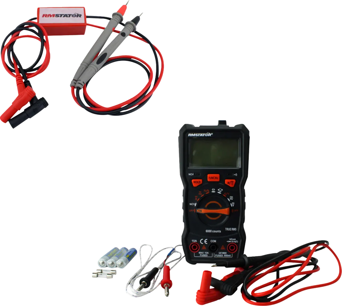 Digital Multimeter and Voltage Peak Reading DVA Adapter Kit
