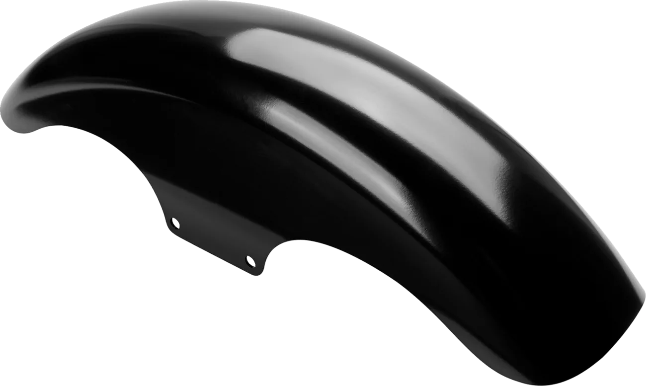 Hugger Series Front Fender with Mounting Blocks for Softail/Dyna