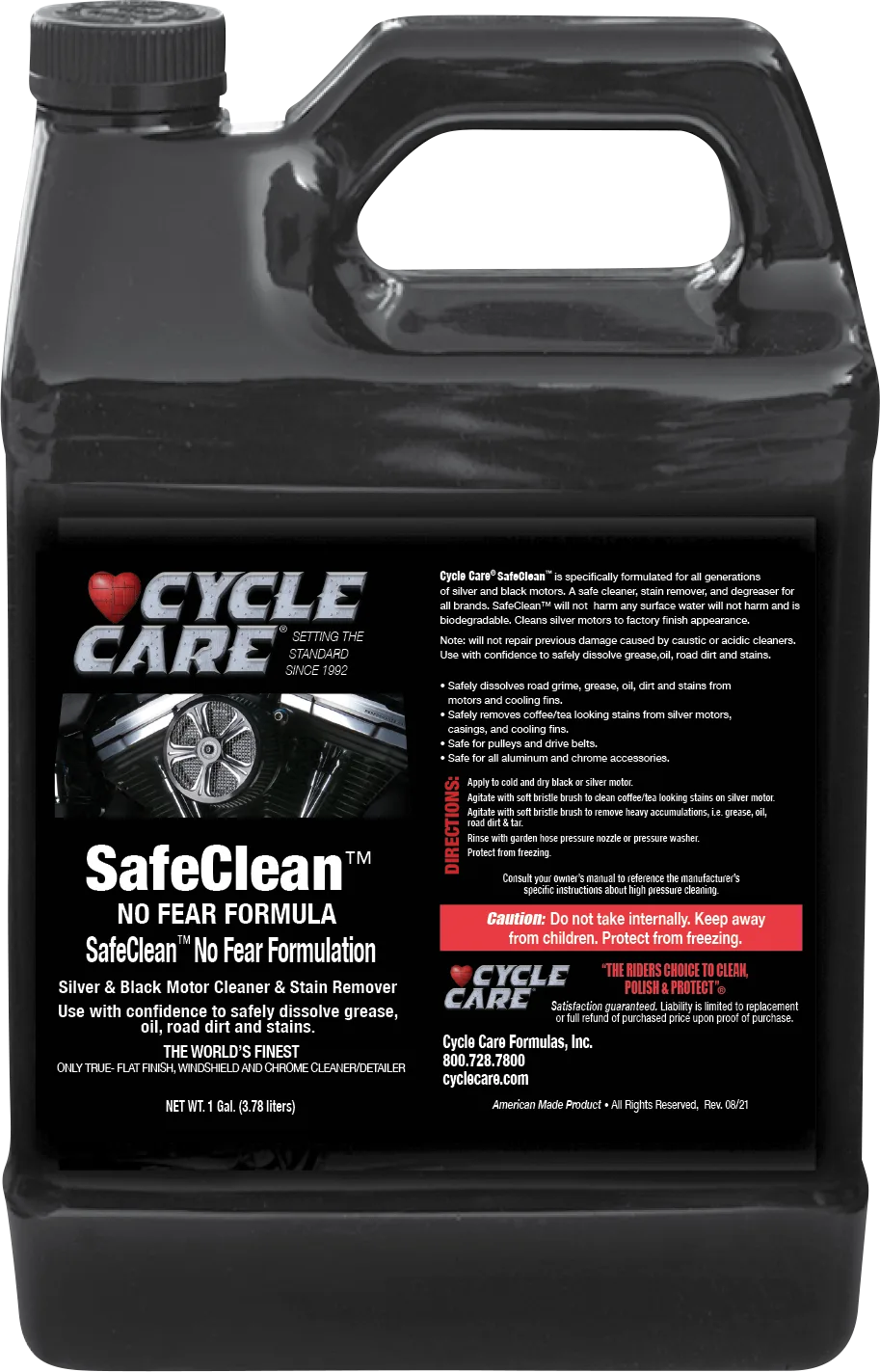 Safe Clean™ Silver and Black Engine Cleaner