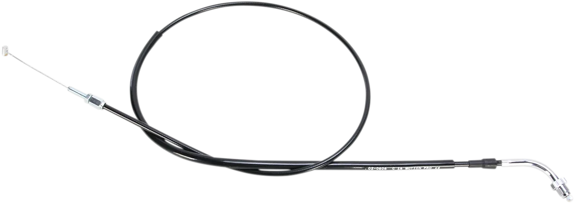 Black Vinyl Throttle Cable