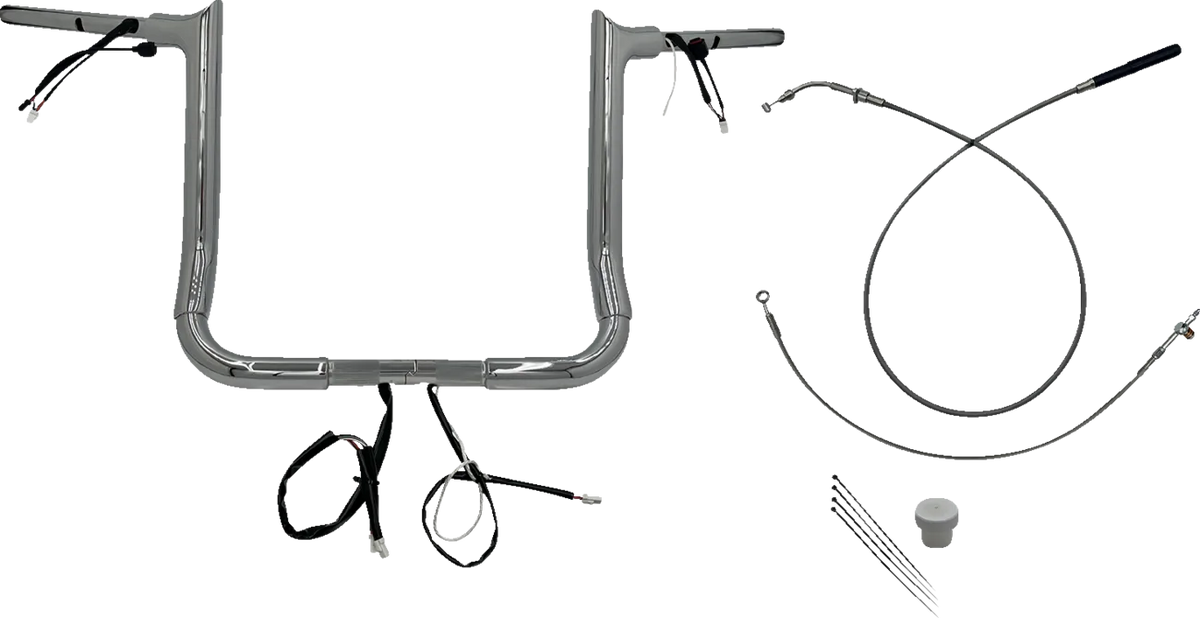 1-1/2" EZ Install Pointed Top Handlebar