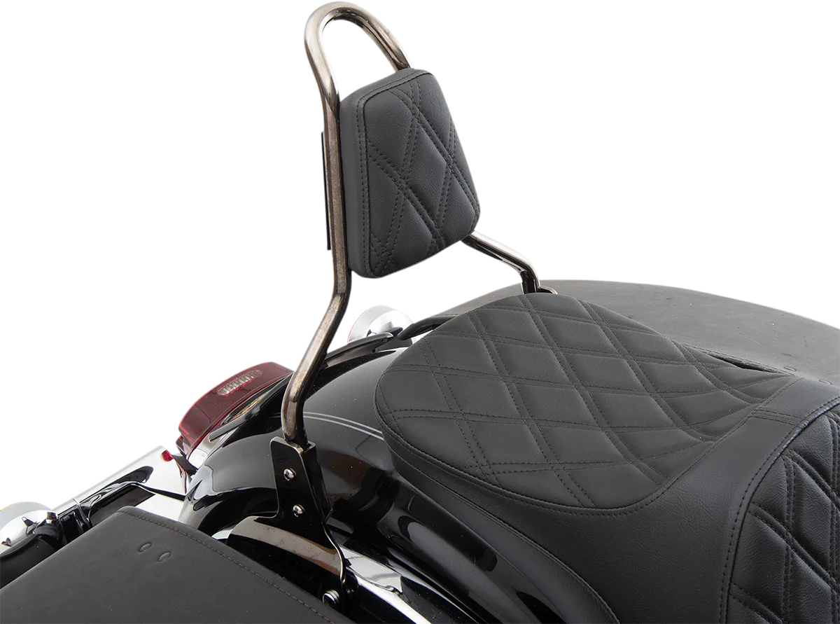 Tapered Backrest Pad for Round Sissy Bars