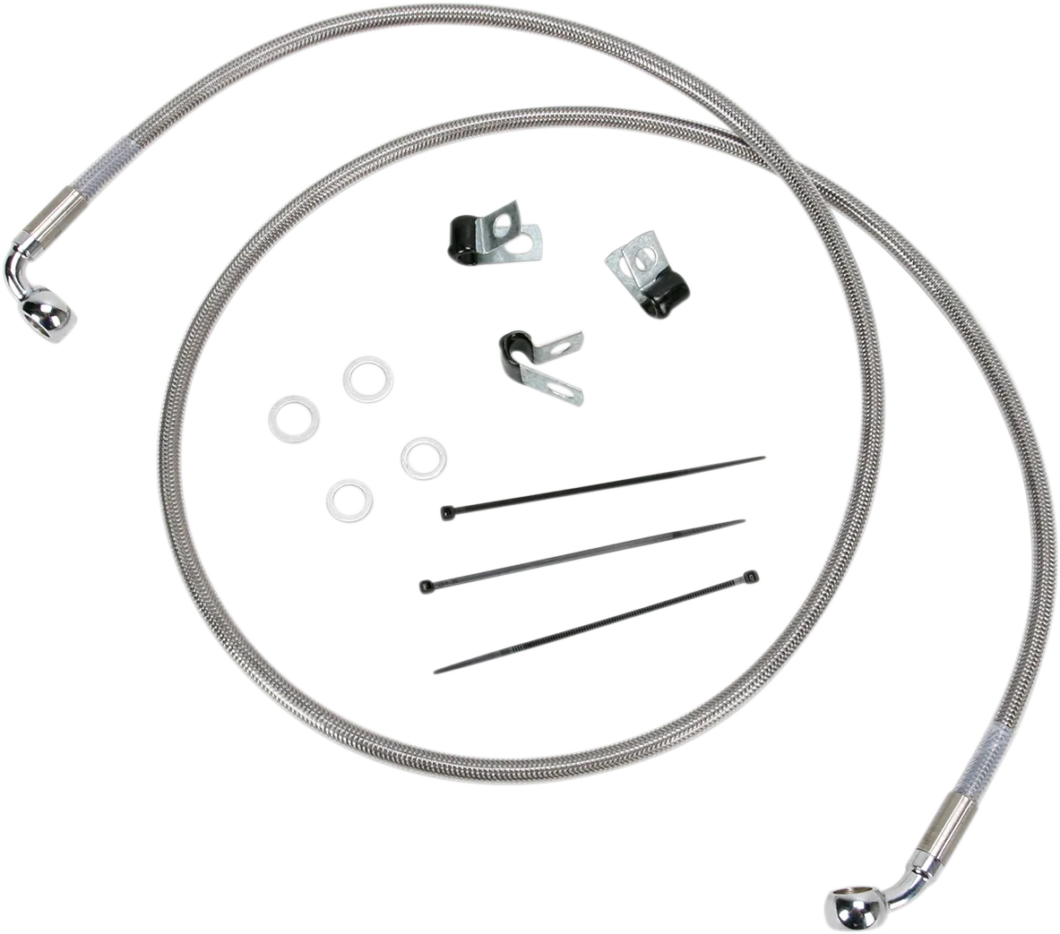 Extended Length Stainless Steel Brake Line Kit