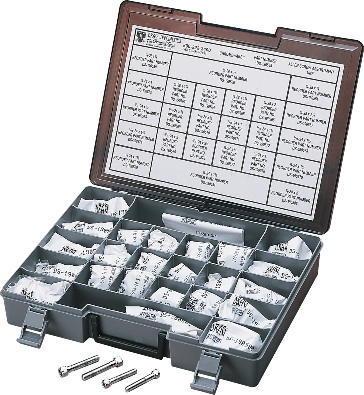 Fine-Thread Socket-Head Bolt Assortment Kit