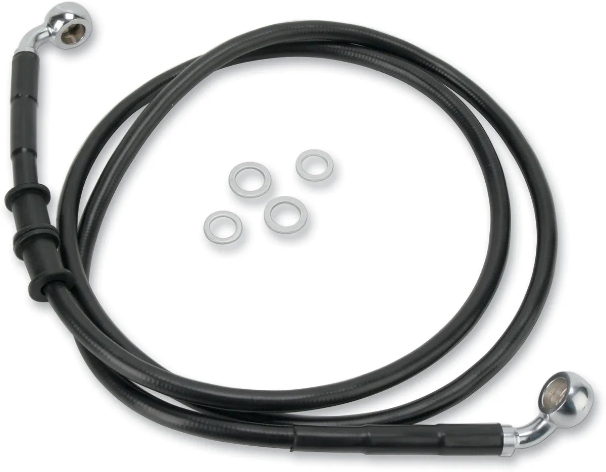 Extended Length Black Vinyl Brake Line Kit