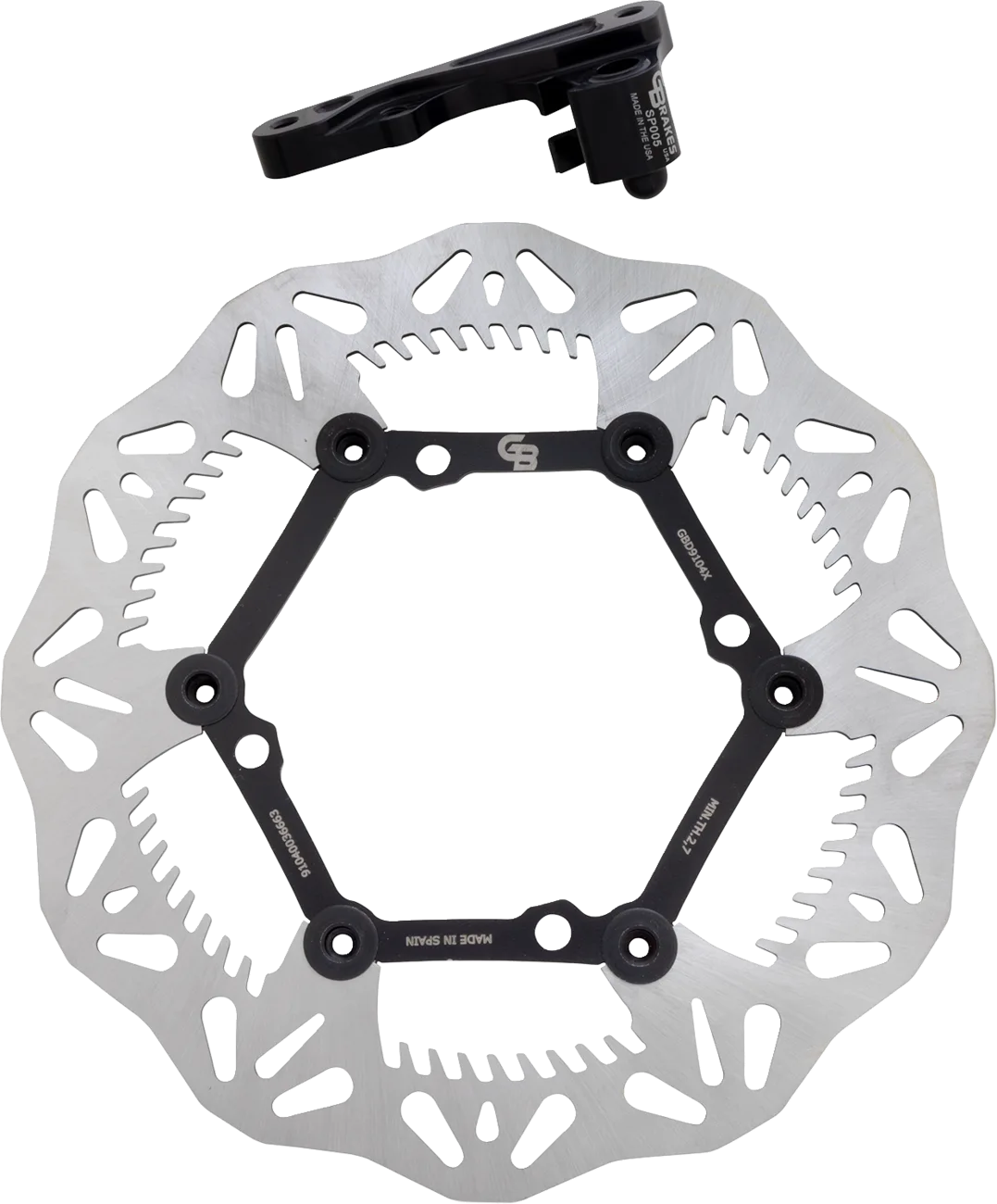 Wave® Brake Rotor Kit With Bracket