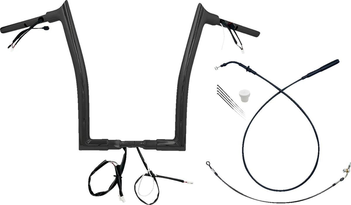 1-1/2" EZ Install Pointed Top Handlebar