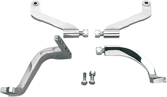 Driver Floorboard Mounting Brackets