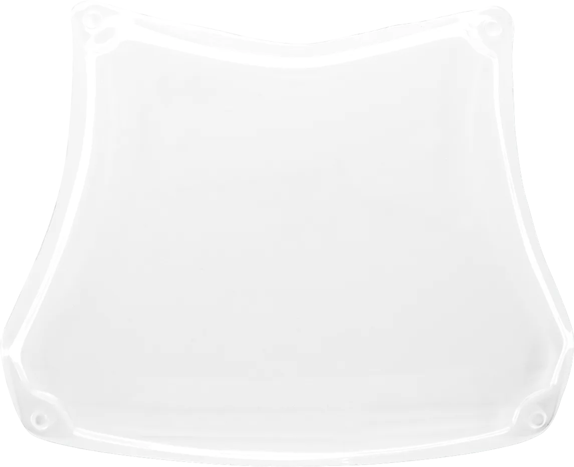 Sentinel Roost Deflector Clear Number Plate