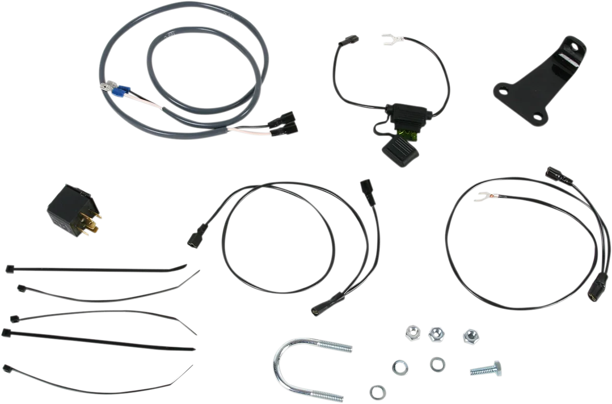 Magnum Electric Horn Hardware Kit — Black