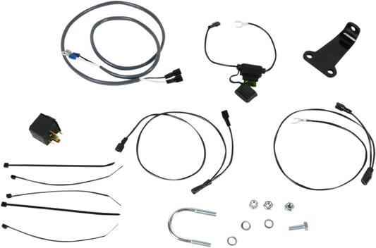 Magnum Electric Horn Hardware Kit — Black