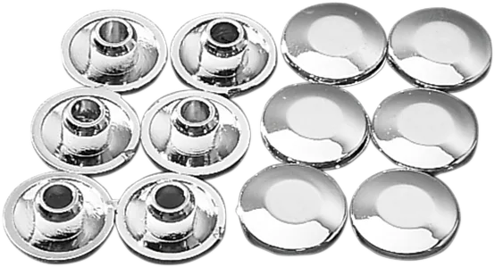 Chrome Plug for Handlebar Clamps