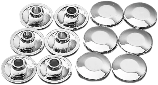 Chrome Plug for Handlebar Clamps