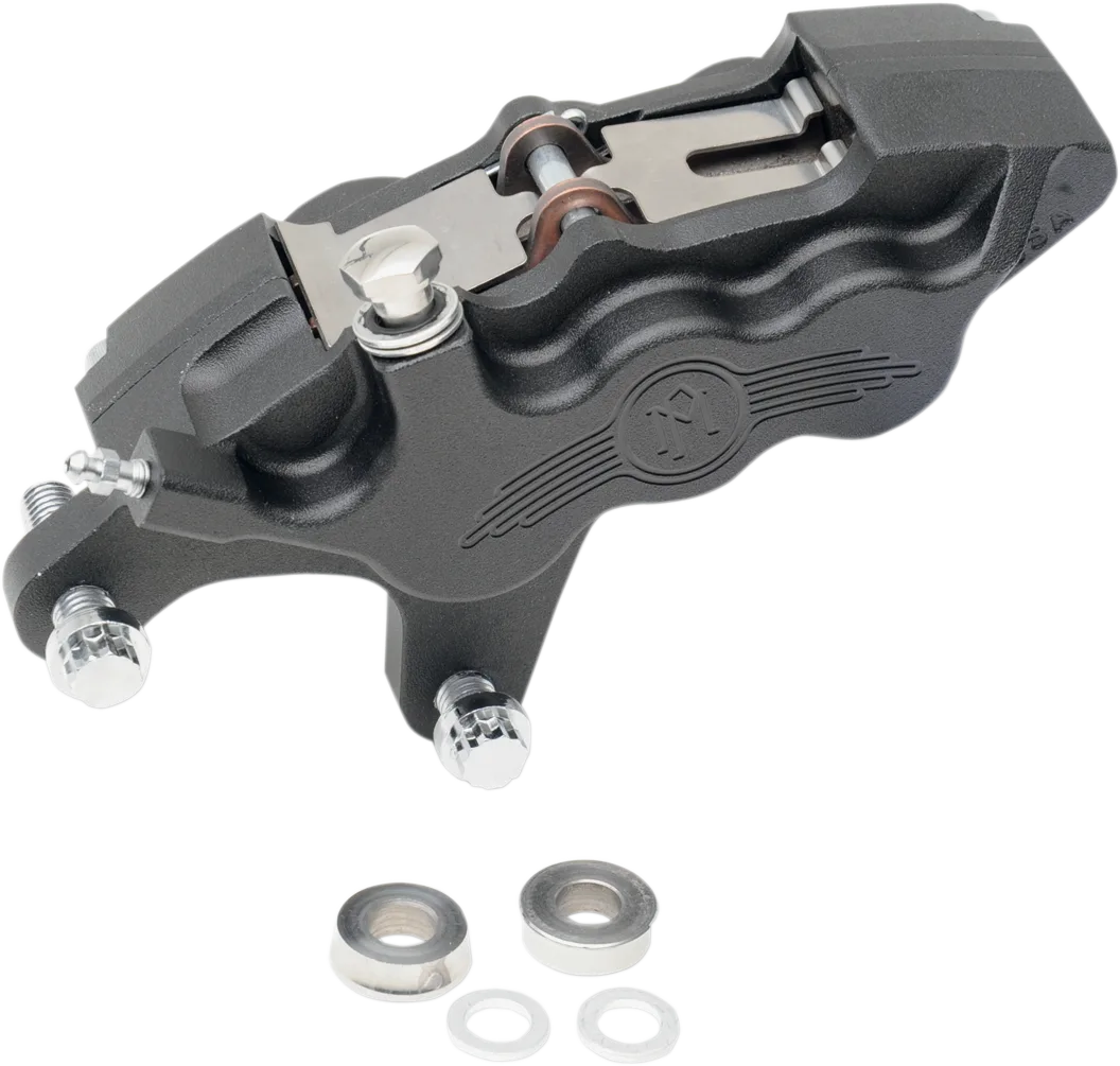 Six-Piston Differential-Bore Front Caliper