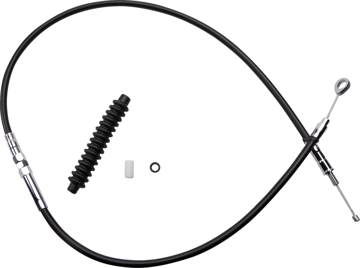 High-Efficiency Black Vinyl Clutch Cable