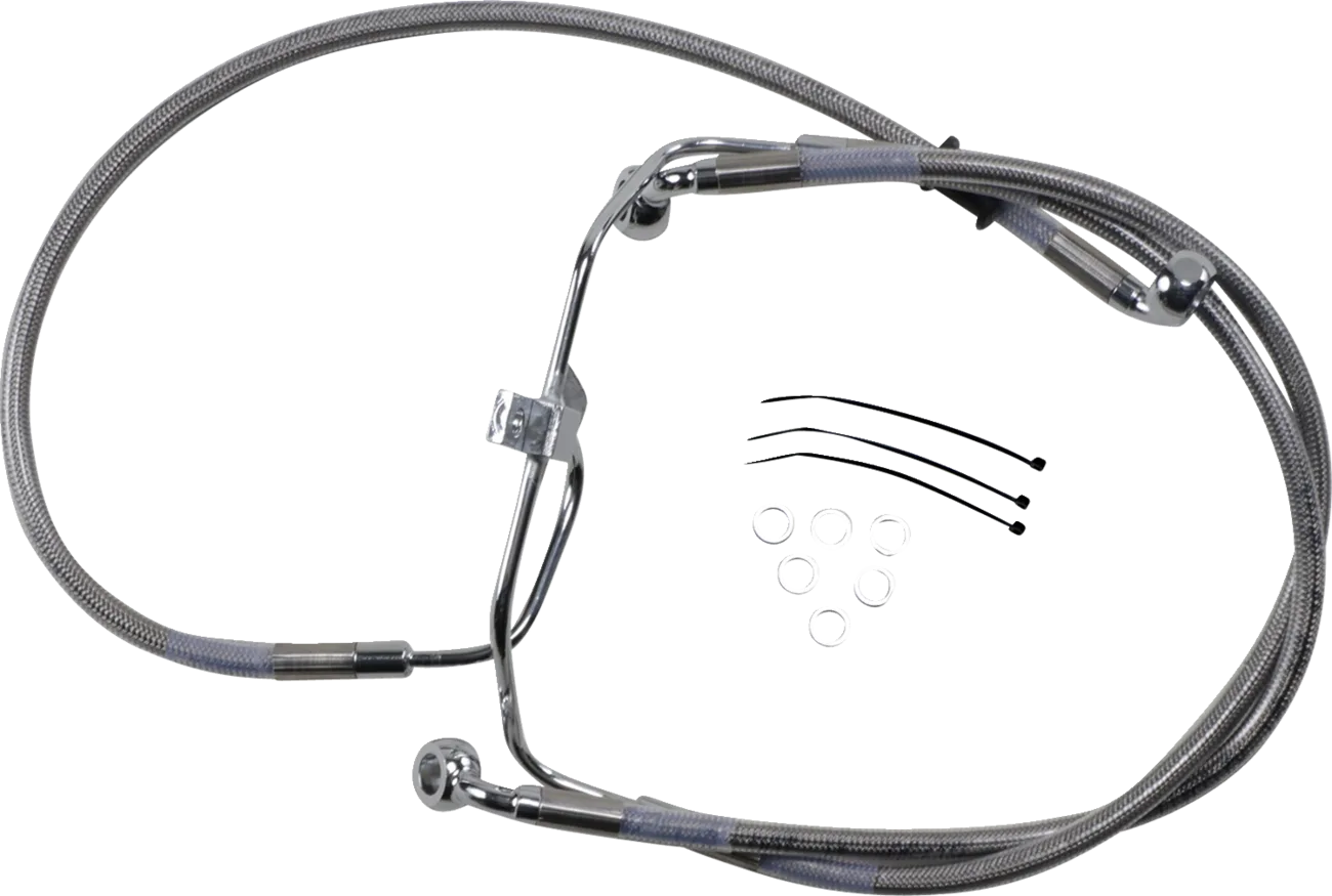 Extended Length Stainless Steel Brake Line Kit