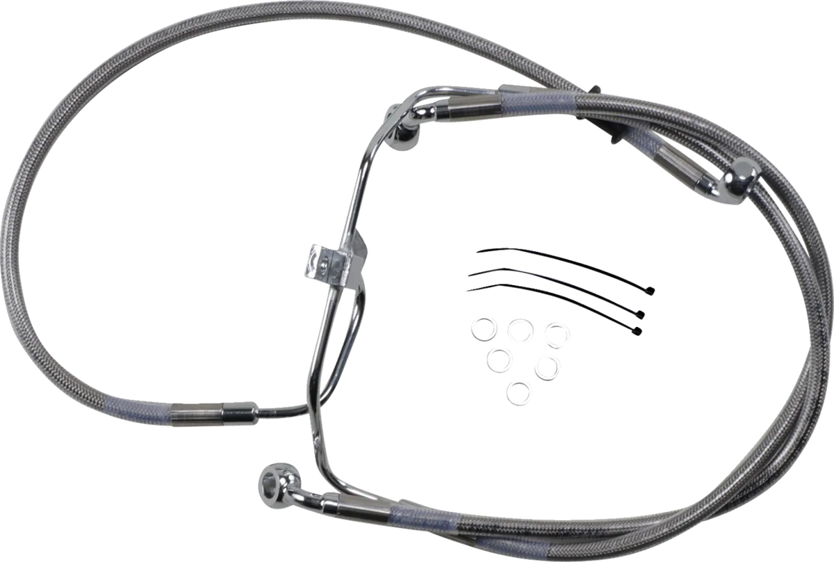Extended Length Stainless Steel Brake Line Kit