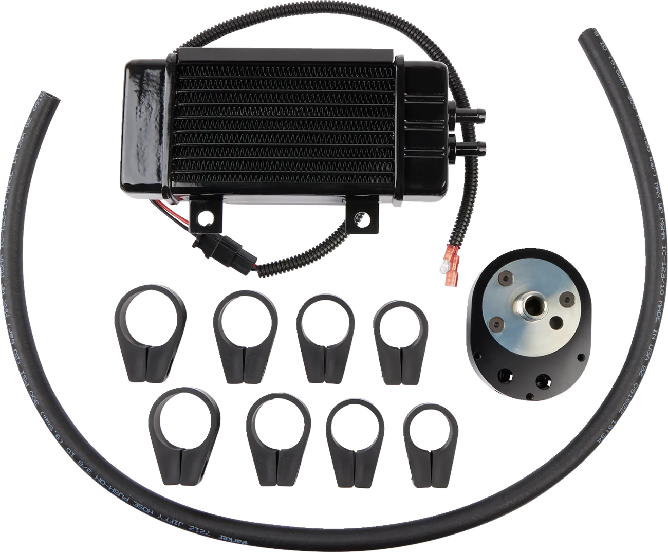 Vertical Frame-Mount Fan Assisted Oil Cooler Kit