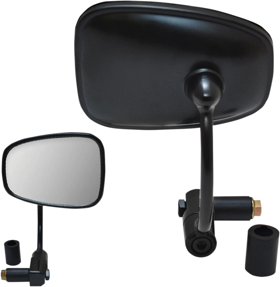 Bar End Mirror — Rectangle