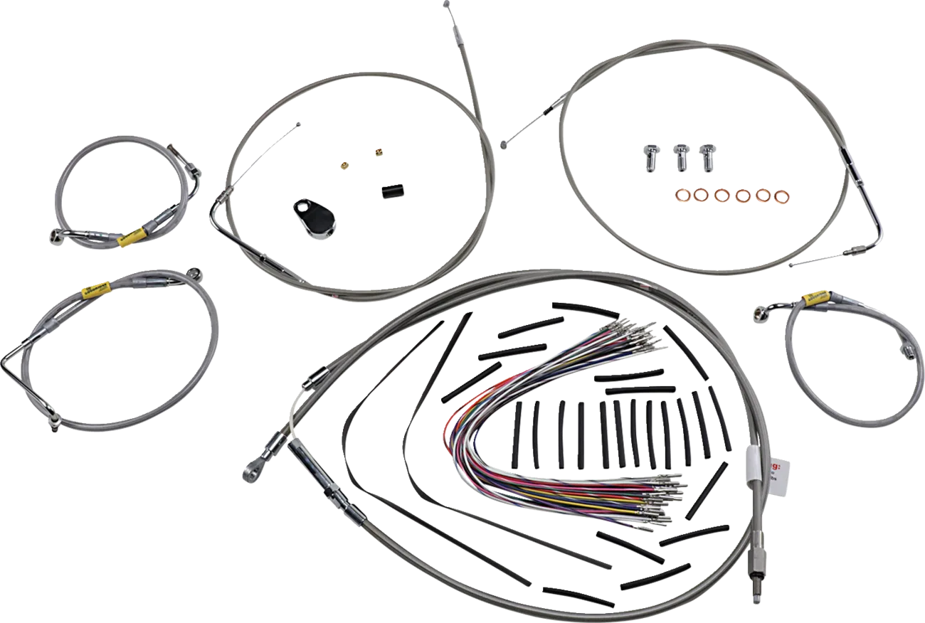 Control Kit for Early Touring Bikes with Bagger Bar Handlebars