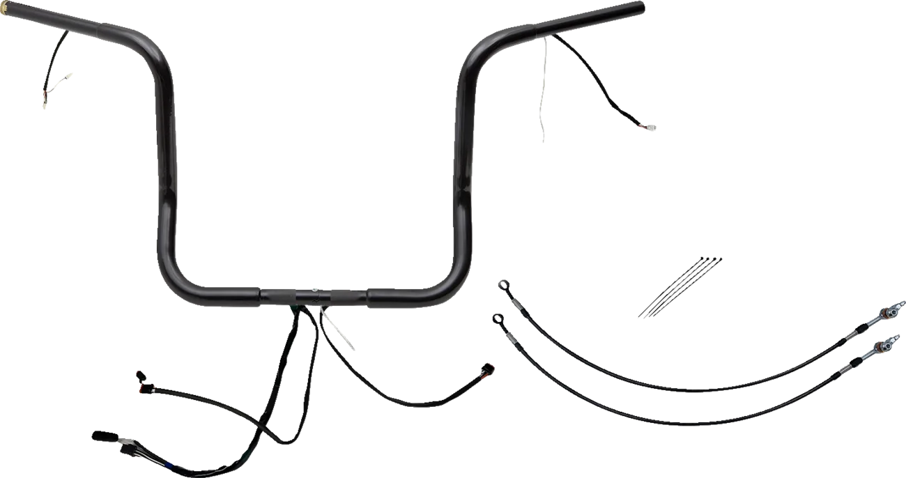 EZ Install Wired 1-1/4" Round Top Handlebar Kit