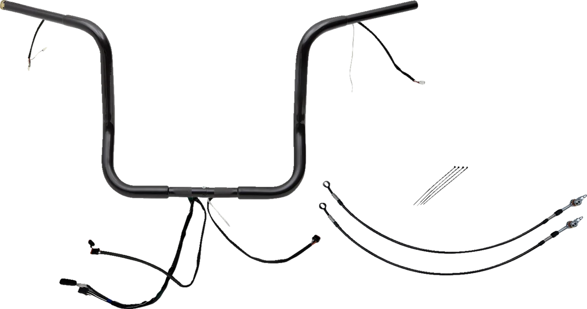 EZ Install Wired 1-1/4" Round Top Handlebar Kit
