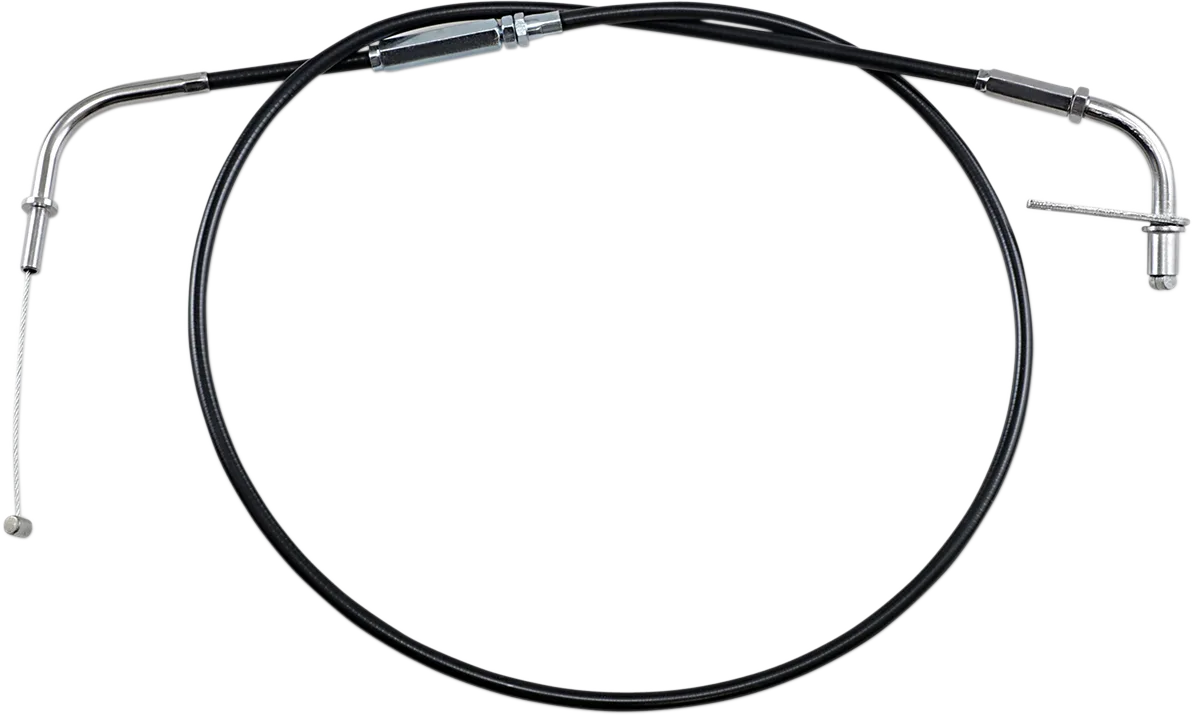 Black Vinyl Throttle Cable