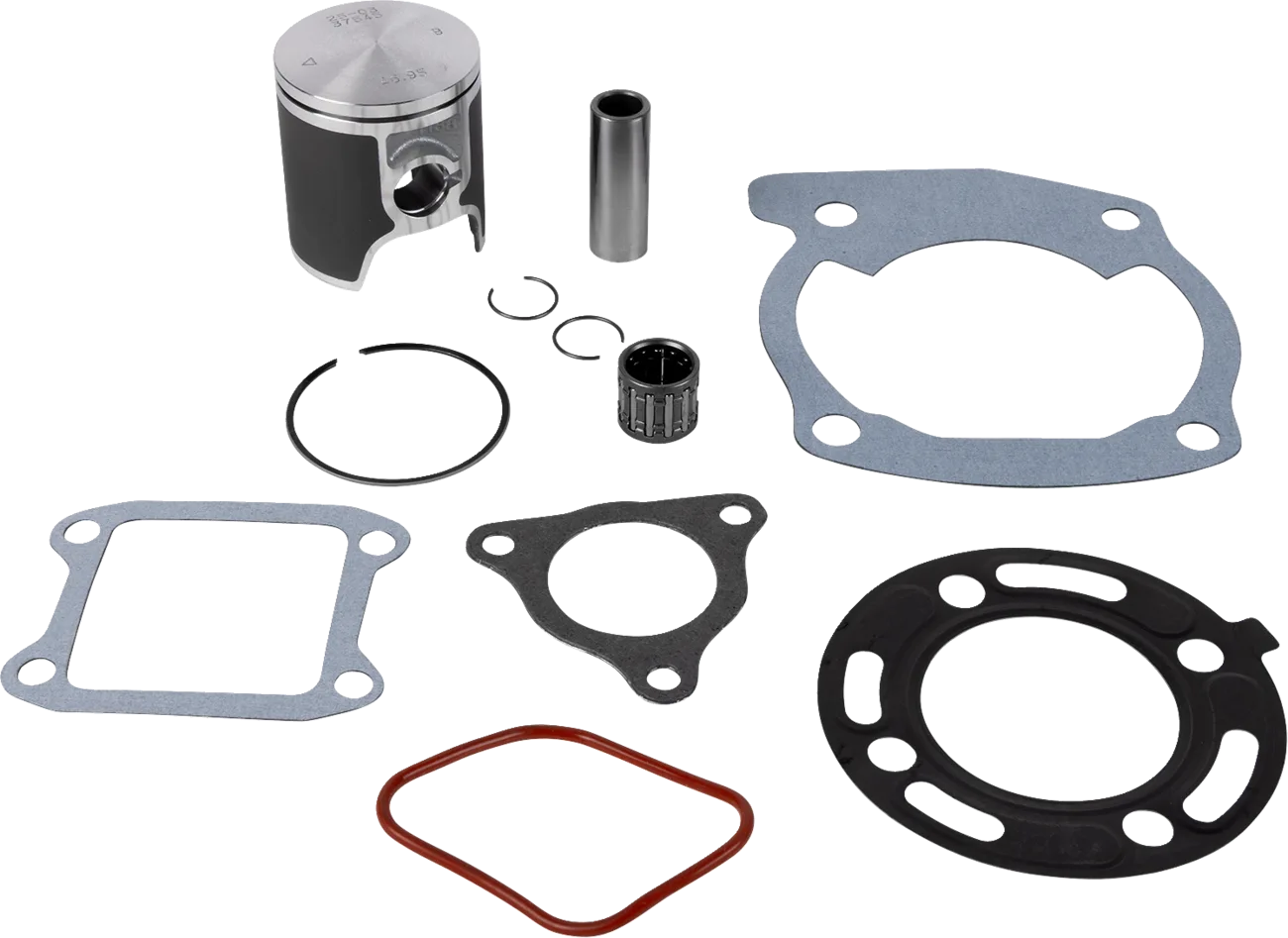 Top End Piston Kit Cast Replica for 2-Stroke
