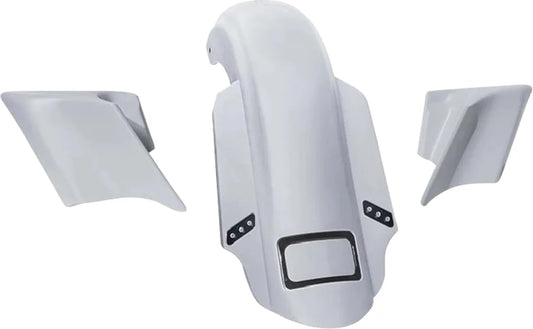 Swoop Three Piece Stretched Rear Fender Kit With Side Panels and Thunder Pods