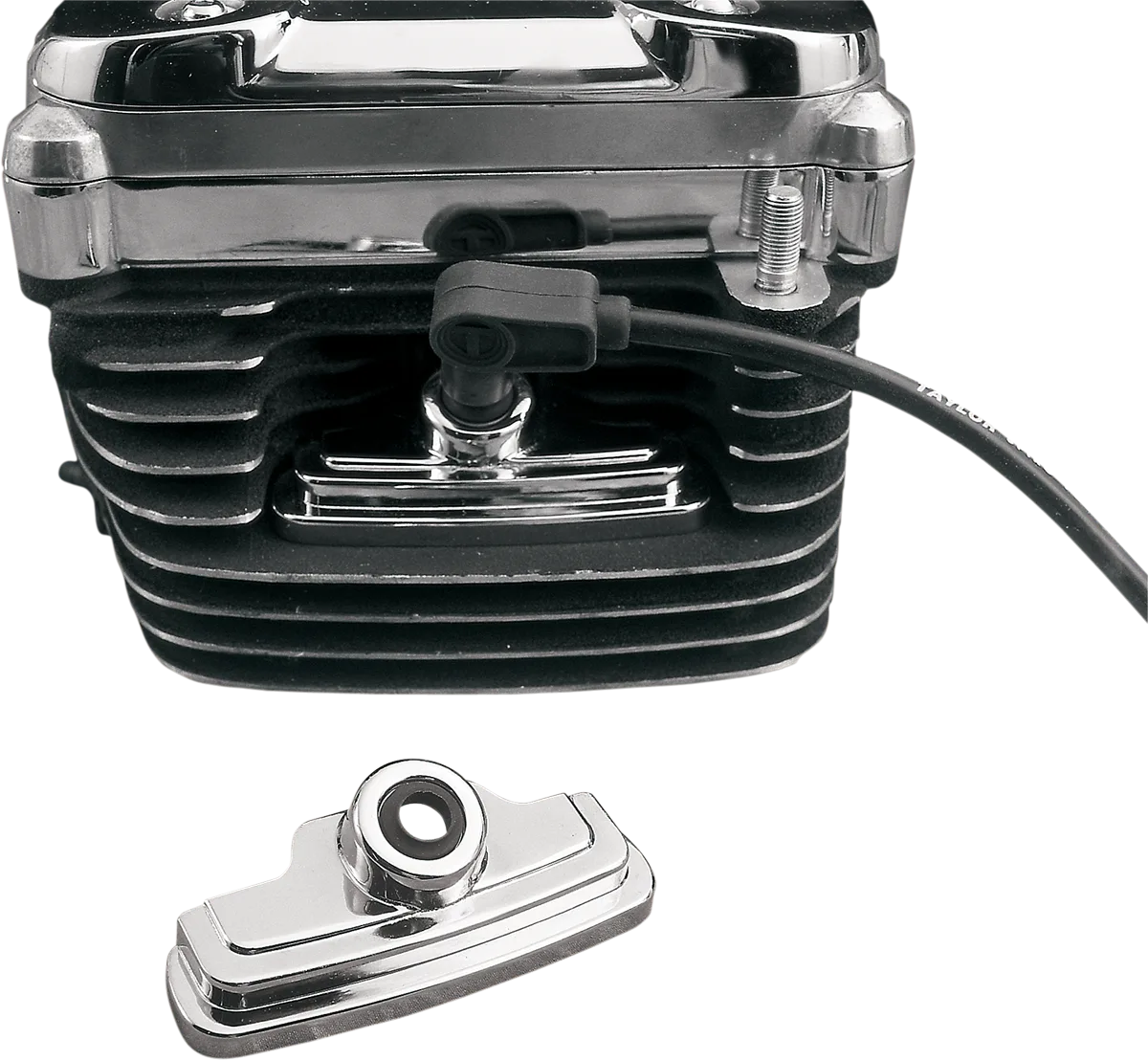 Chrome Head Bolt/Spark Plug Cover — Bolt Cover