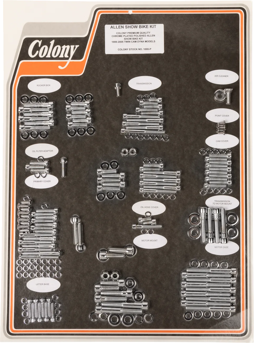 Complete Motor Bolt Kit